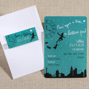 Προσκλητήριο Βάπτισης PitterPan