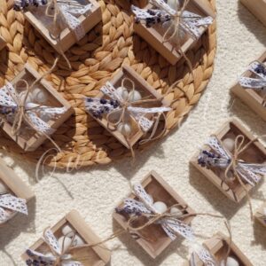 Μπομπονιέρα Κουτάκι με Λεβάντα