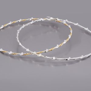 Στέφανα Γάμου με Μεταλλικό Κορδόνι και Swarovski