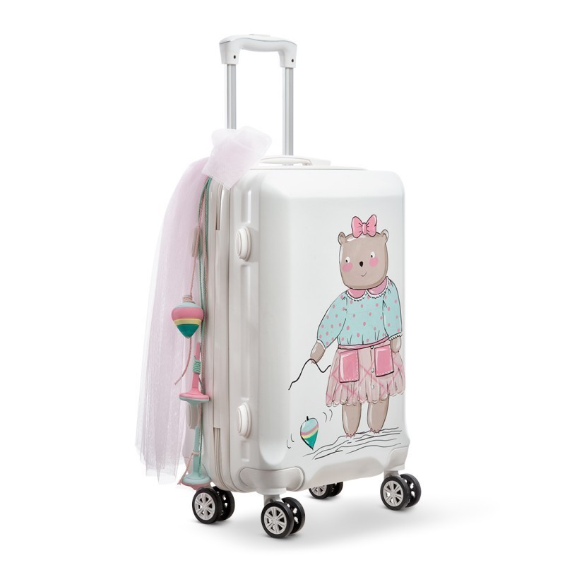 Σετ Βάπτισης Αρκουδάκι με Σβούρα