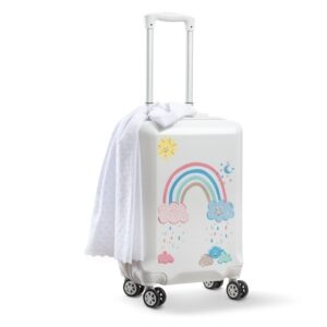 Σετ Βάπτισης Ουράνιο Τόξο με Συννεφάκια