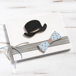 Ευχολόγιο Βάπτισης Little Man-Μουστάκι