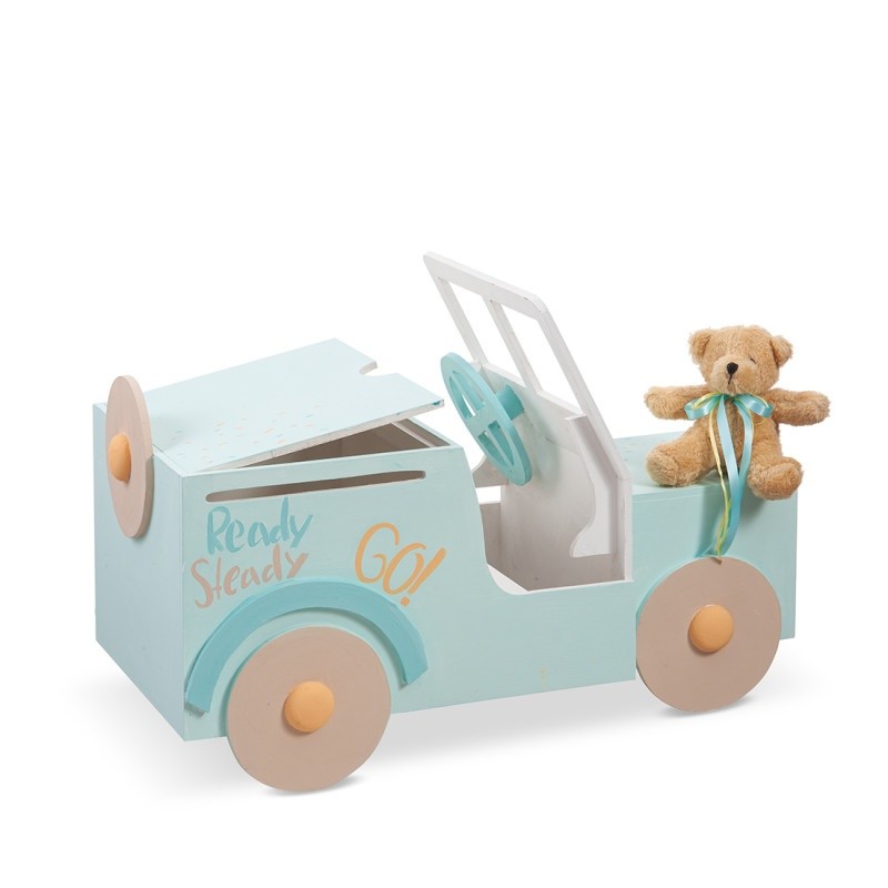 Σετ Βάπτισης Αυτοκινητάκι με Αρκουδάκι - Image 2
