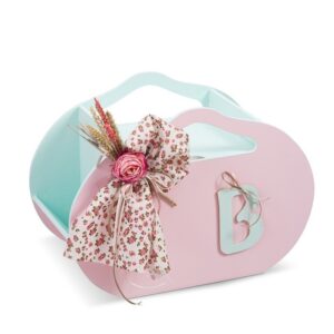 Σετ Βάπτισης Floral Ροζ