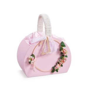 Σετ Βάπτισης Floral με Μονόγραμμα