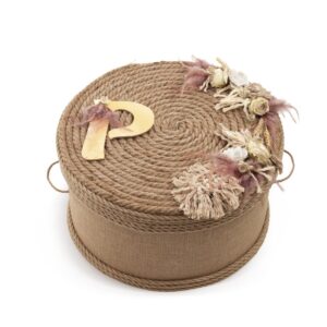 Σετ Βάπτισης Boho με Μονόγραμμα